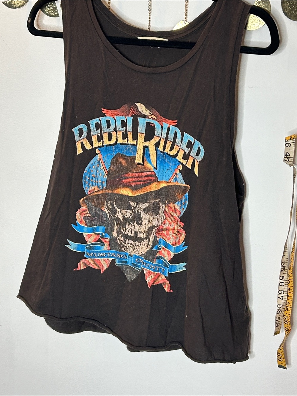 🌸Spell🌸 Rebel Rider Muscle Tank M - Picture 4 of 7